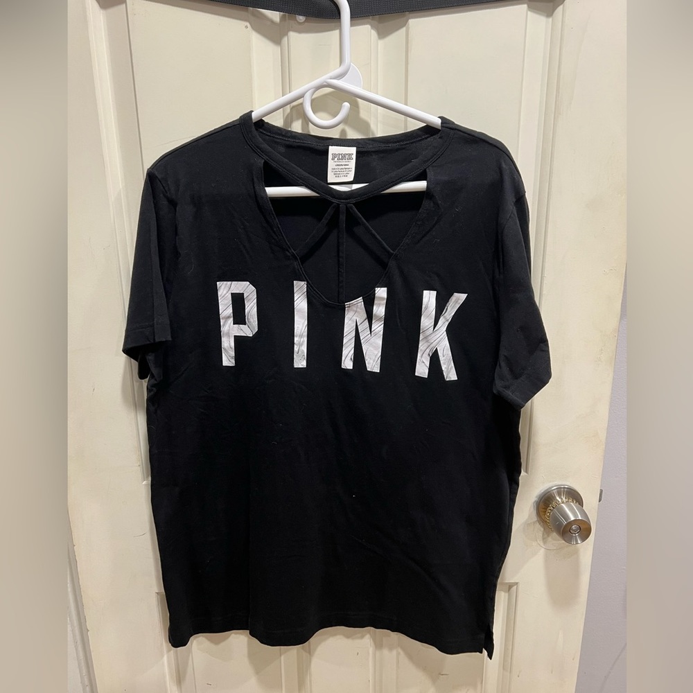 PINK Victoria’s Secret Cut-out T-Shirt